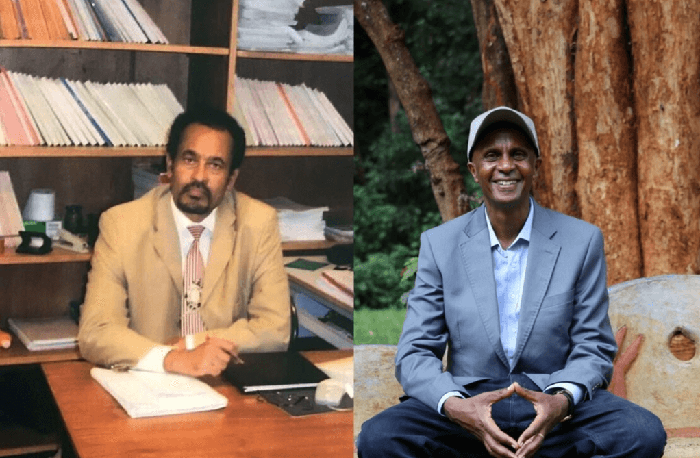 Bekele Gerba and Eskinder Nega, opposition politicians