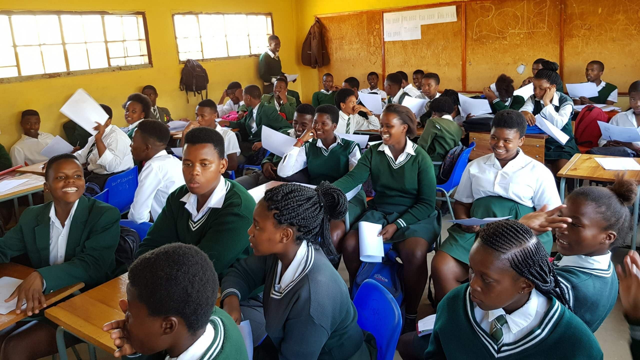 École secondaire Simzamile, Ndevana, Cap-Oriental.
