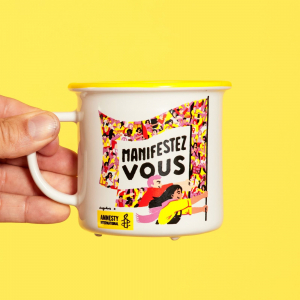 Mug en céramique - Manifestez vous