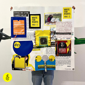 organisateur mural amnesty international