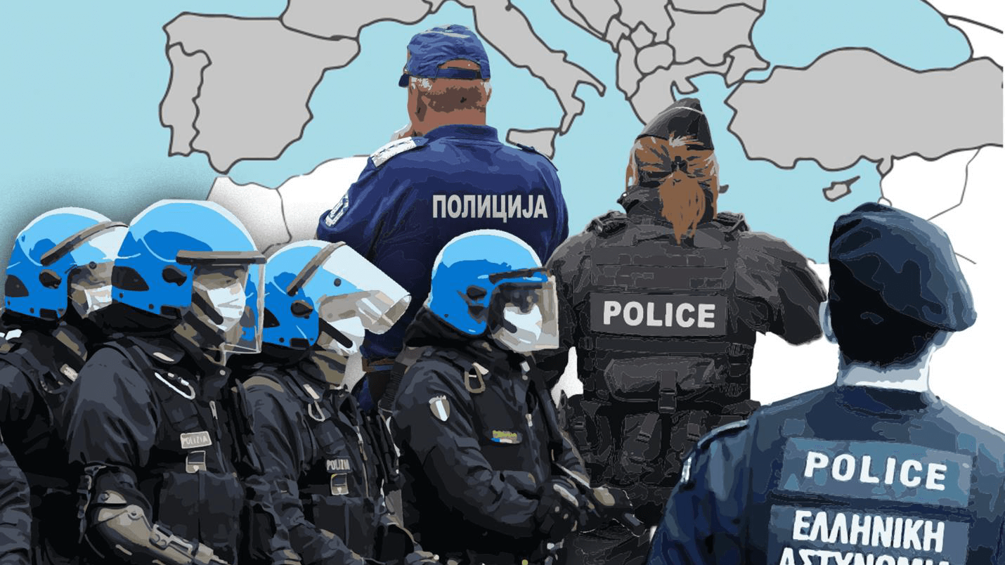Agents des forces de l’ordre en Europe